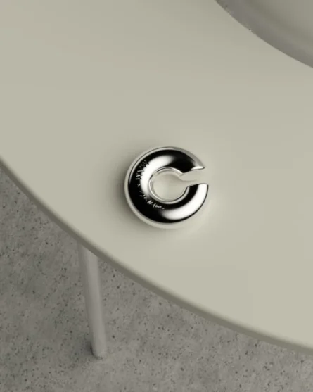 SILVER THICK EAR CUFF - Image 3