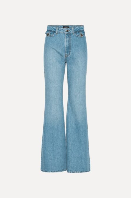 Flared higwaisted jeans - Image 4