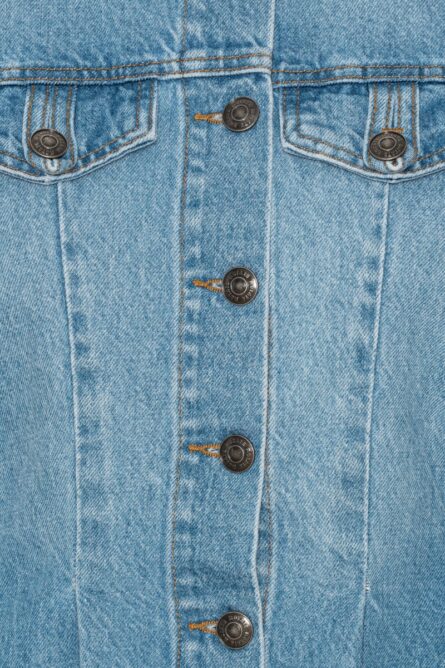 FLARED DENIM TOP - Image 4