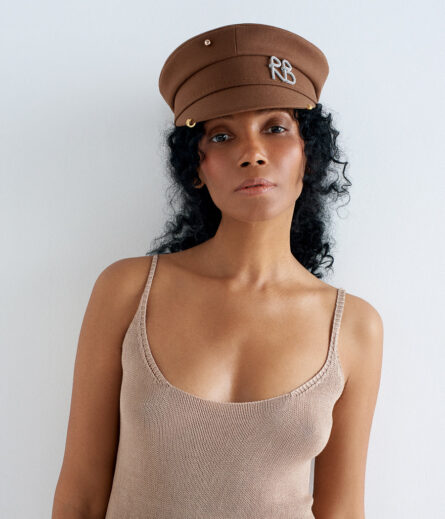 Pierced Baker Boy Cap - Image 3