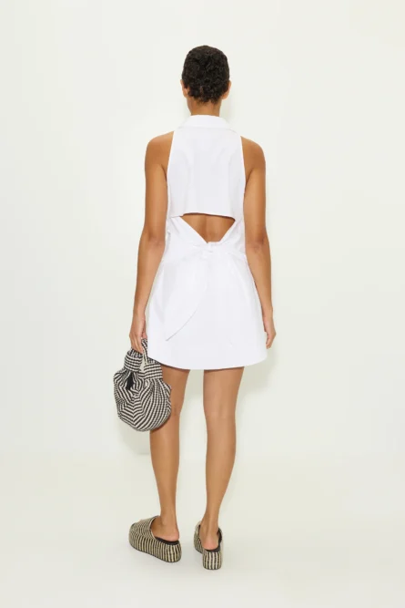 LOCH SLEEVELESS MINI DRESS - Image 3