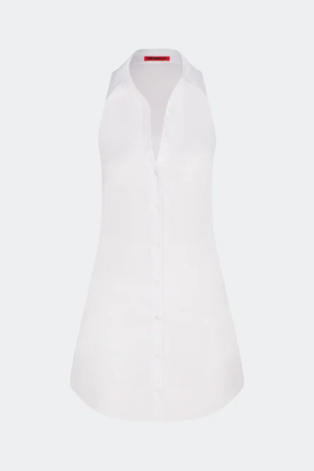 LOCH SLEEVELESS MINI DRESS - Image 4