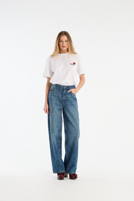 Oversized T-Shirt Rose - Image 1