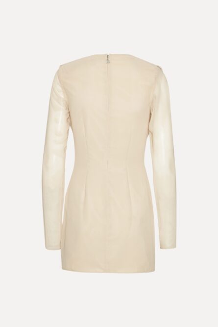 Chiffon Ls Mini Dress - Image 3