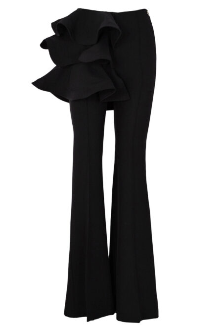 BELL BOTTOM PANTS WITH RUFFLES - Image 1