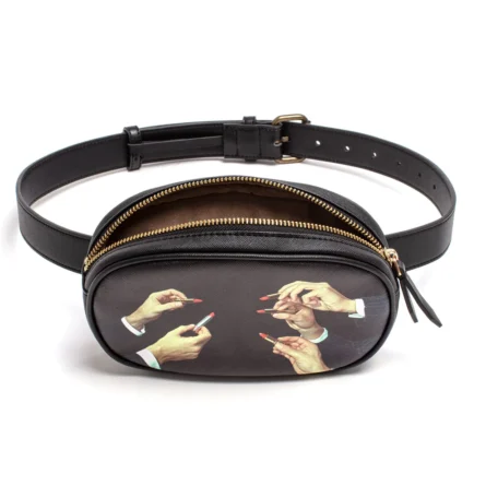 WAIST BAG BLACK LIPSTICKS - Image 2