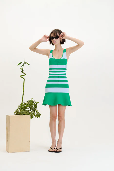 LINDEN REVERSIBLE BANDAGE MINI DRESS PH5