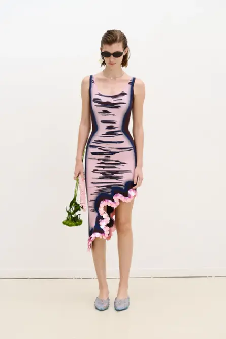 ROBIN REVERSIBLE WAVY DRESS WITH SEQUINS - Image 2